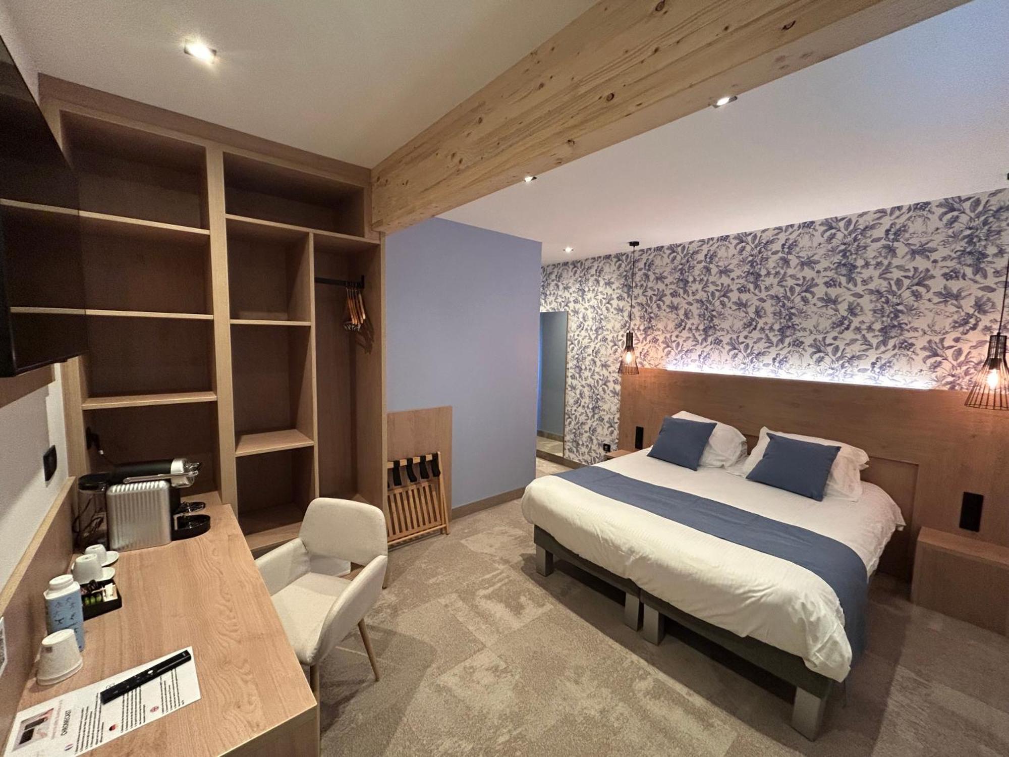 Les Orchidees , Hotel & Restaurant Verdun-sur-Meuse Ngoại thất bức ảnh